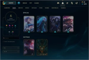 Conta lol Diamante 4 - League of Legends