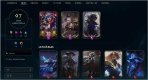 Conta de lol + valorant antiga - League of Legends