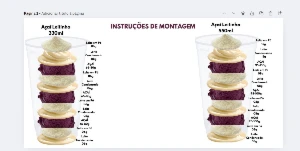 Instrução Ilustração Montagem Copo Açaí - Others