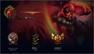 Conta League of legends LOL