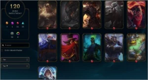 conta league of legends lvl 270 LOL