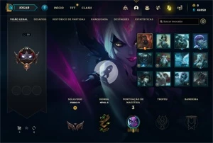 Conta FERRO 4 - Smurf LOL (league of legends) ELOMOON