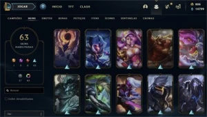 CONTA VALORANT R$384 GASTOS + LOL R$310 GASTOS