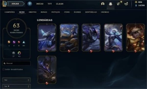 CONTA VALORANT R$384 GASTOS + LOL R$310 GASTOS