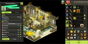 Conta com 4 pj 200, quase full scroll, e com gelo e domakuro - Dofus