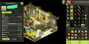 Conta com 4 pj 200, quase full scroll, e com gelo e domakuro - Dofus