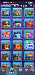 Conta de Clash Royale End Game