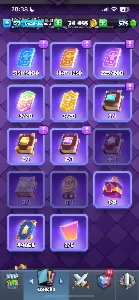 Conta de Clash Royale End Game