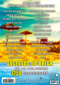 Mega Pen Sucessos do Brega | Só As Melhores (1250 Músicas) - Outros