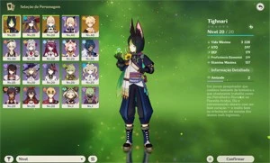 Conta mona e jean AR 11 - Genshin Impact