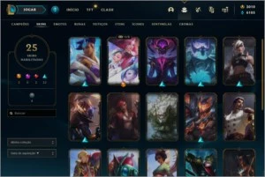 Conta com skins+ 40 campeão - League of Legends LOL