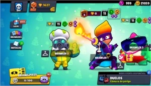 Conta full baixei os troféus - Brawl Stars