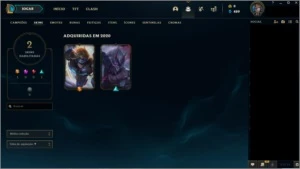 Combo de  2 contas lol platina - League of Legends