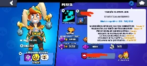 Conta de brawl stars com Shelly estelar