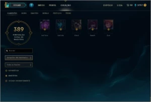 Conta Diamante 5 - 160 Skins ++ - League of Legends LOL