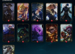 Conta Nfa Muito Braba - League of Legends LOL