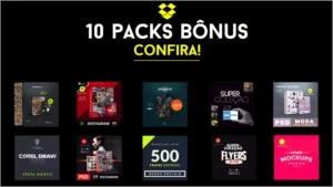 MEGAPACK 1500 .PSD (FLYERS/TEMPLATES EDITÁVEIS) - Artes e Templates Artes Canva