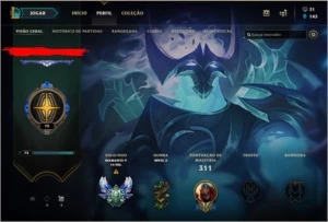 CONTA LOL DIAMOND COMPLETA (OPORTUNIDADE) - League of Legends