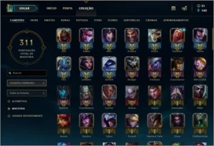 CONTA LOL DIAMOND COMPLETA (OPORTUNIDADE) - League of Legends