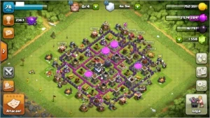 CONTA CLASH OF CLANS NIVEL 76