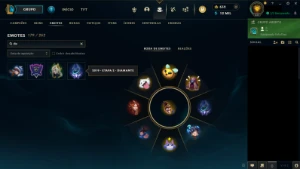 Conta LOL Ouro Todos os campeões + 280 SKINS MMR DIAMANTE - League of Legends