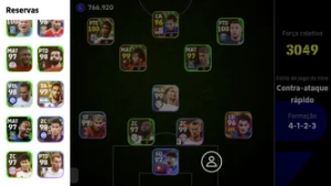 Conta efootball pes com ótimos jogadores