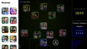 Conta efootball pes com ótimos jogadores