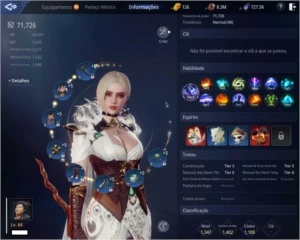 CONTA MIR4 2 PETS VERMELHOS 71k power Lv 64