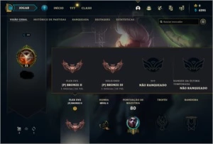 3 Contas de league of legends LOL