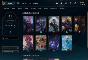 3 Contas de league of legends LOL