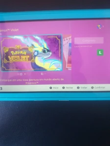 Vendo Conta Nintendo Com Pokemon Violet E Pokemon Sword - Outros