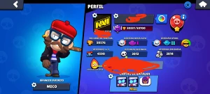 Melhor conta brawl stars • 79/80 brawlers • Várias skins