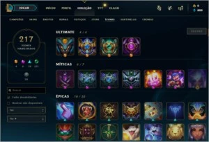 Conta lol challenger BR - League of Legends