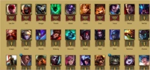 Conta LoL 85 campeões 39 skins (2 ultimates) - League of Legends