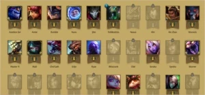 Conta LoL 85 campeões 39 skins (2 ultimates) - League of Legends