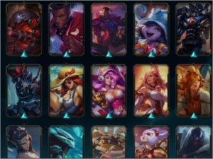 Conta unranked com 261 skins e 30 cromas. - League of Legends LOL