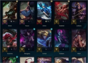 Conta lol main riven, 2017, skins épicas - League of Legends