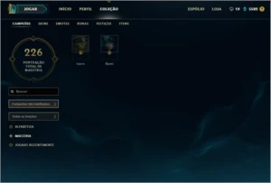 Conta LOL Diamante Completa - League of Legends