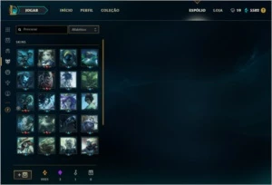 Conta LOL Diamante Completa - League of Legends