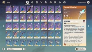 CONTA GENSHIN IMPACT - RANK 56