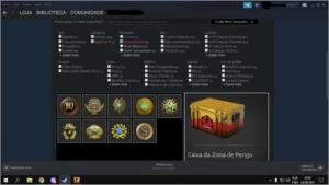 VENDO CONTA LV18 GC, AGUIA 2 E VARIAS MEDALHAS - Counter Strike CS