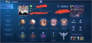 Vendo Conta MobileLegends - Mobile Legends