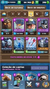 Conta Clash Royale - Desafiante lll