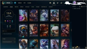 Conta League of Legends platina II LOL