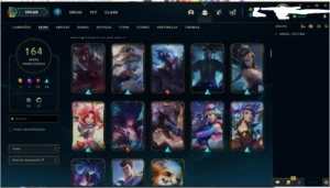Conta League of Legends platina II LOL