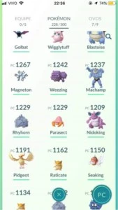 Conta lvl 30 - Pokémon
