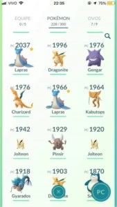 Conta lvl 30 - Pokémon