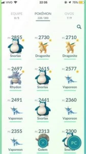 Conta lvl 30 - Pokémon