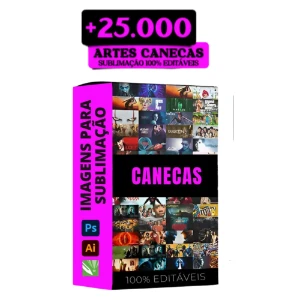 Master Pack +25.000 Artes Para Canecas - Others