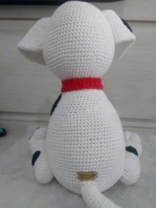 Cachorrinho Dalmata - Amigurumi De Crochê - Artesanato e Personalizados